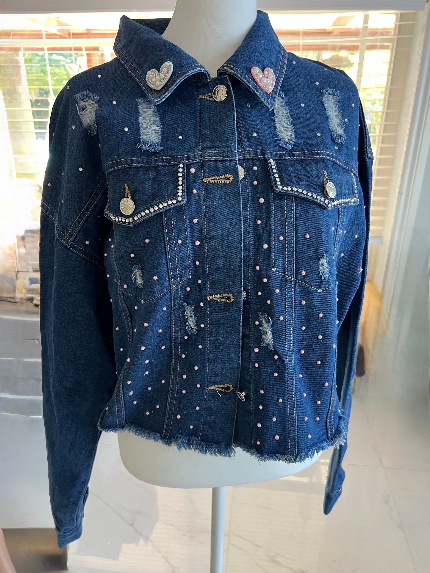 Jean Jacket with Design