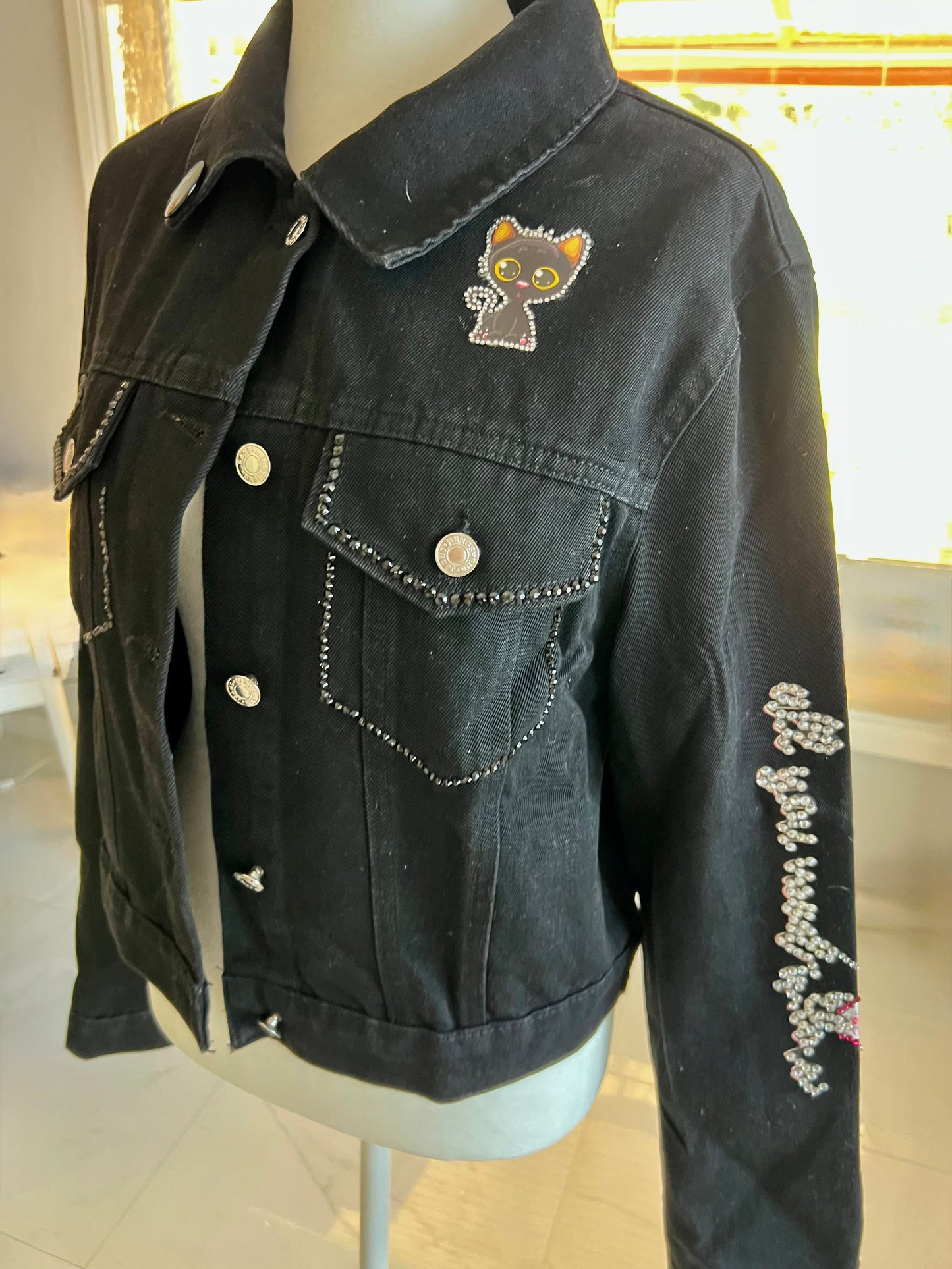 Jean Jacket with Design
