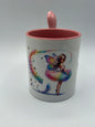 Designed cups