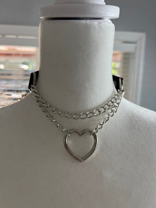 Punk Gothic Leather Choker