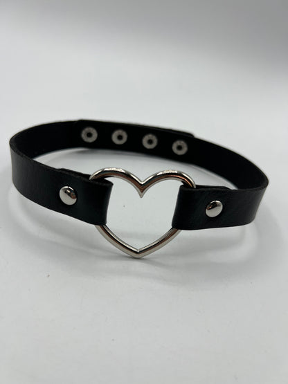 Punk Gothic Leather Choker
