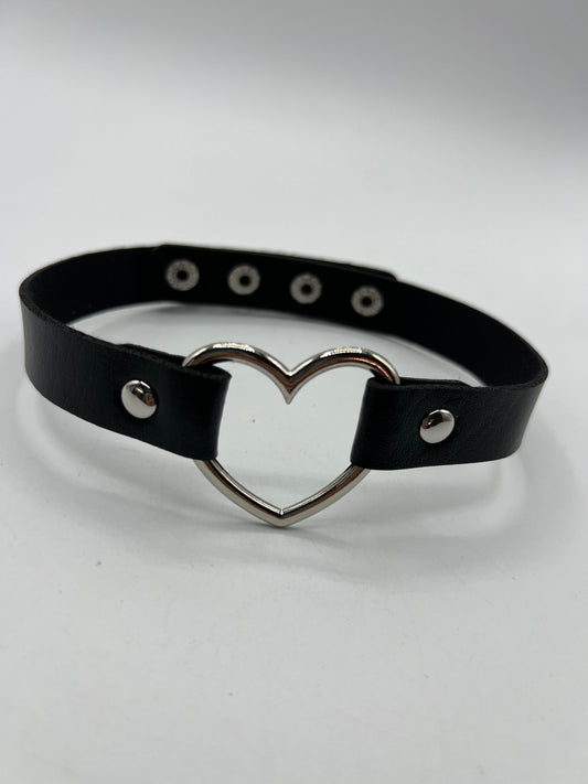 Punk Gothic Leather Choker