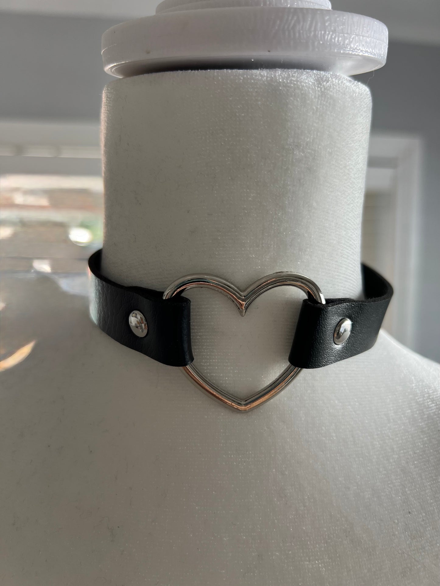 Punk Gothic Leather Choker