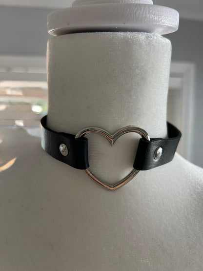 Punk Gothic Leather Choker