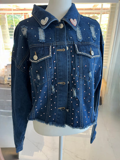 Jean Jacket with Design