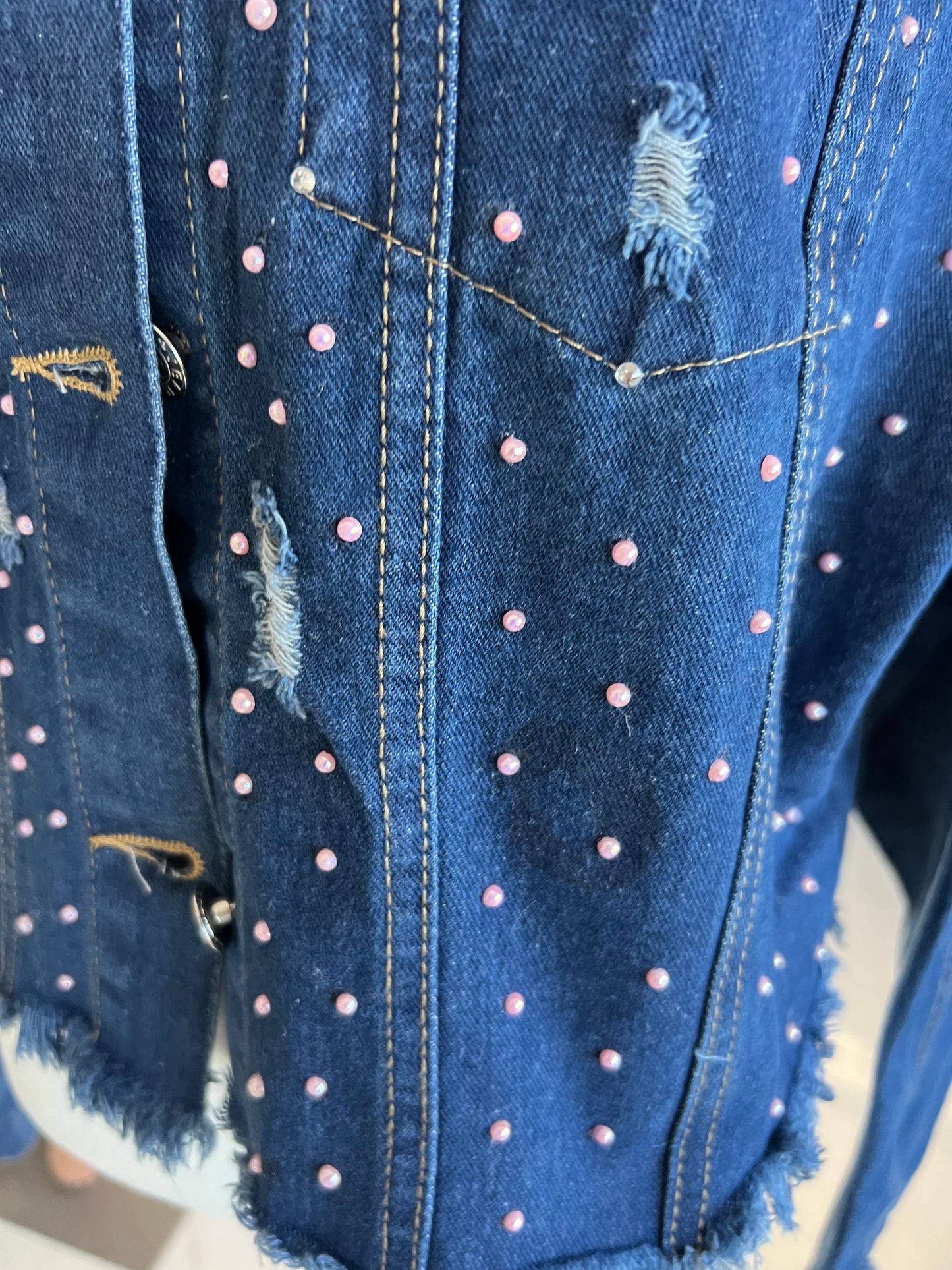 Jean Jacket with Design