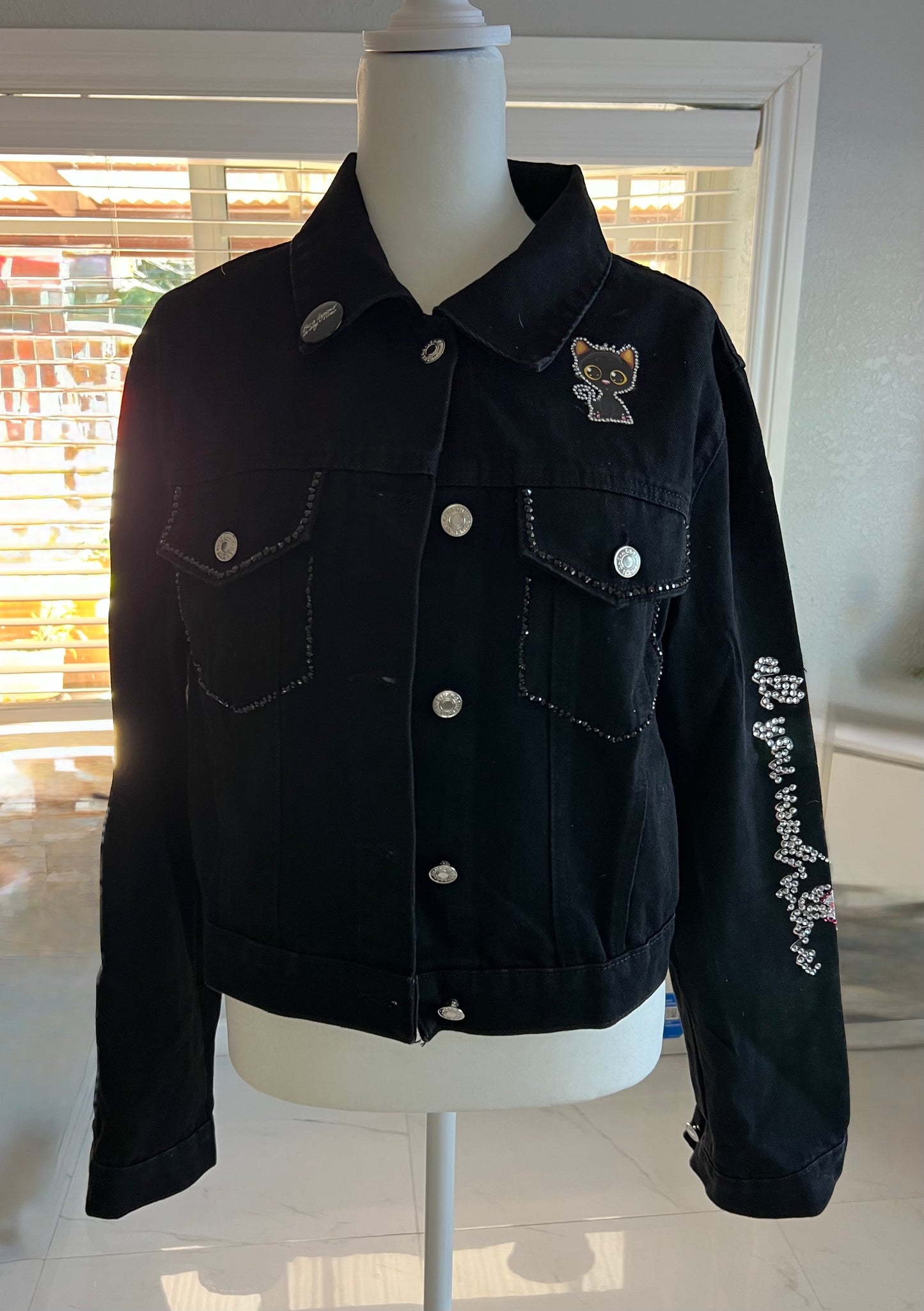 Jean Jacket with Design