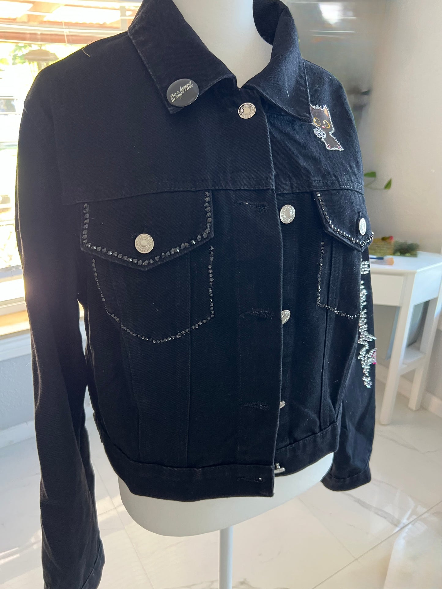 Jean Jacket with Design