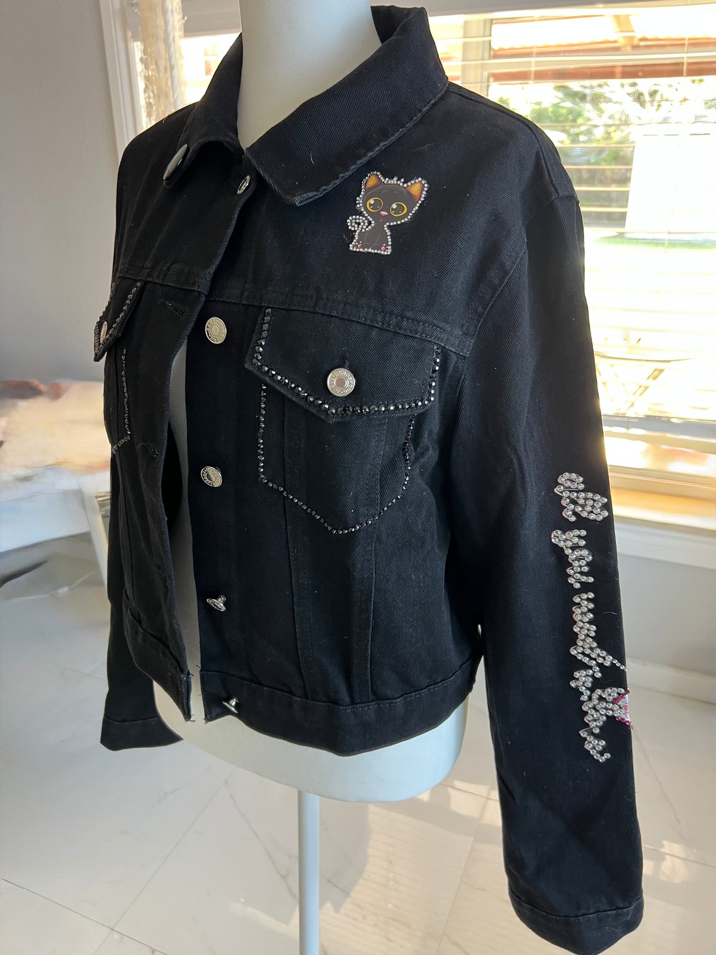 Jean Jacket with Design