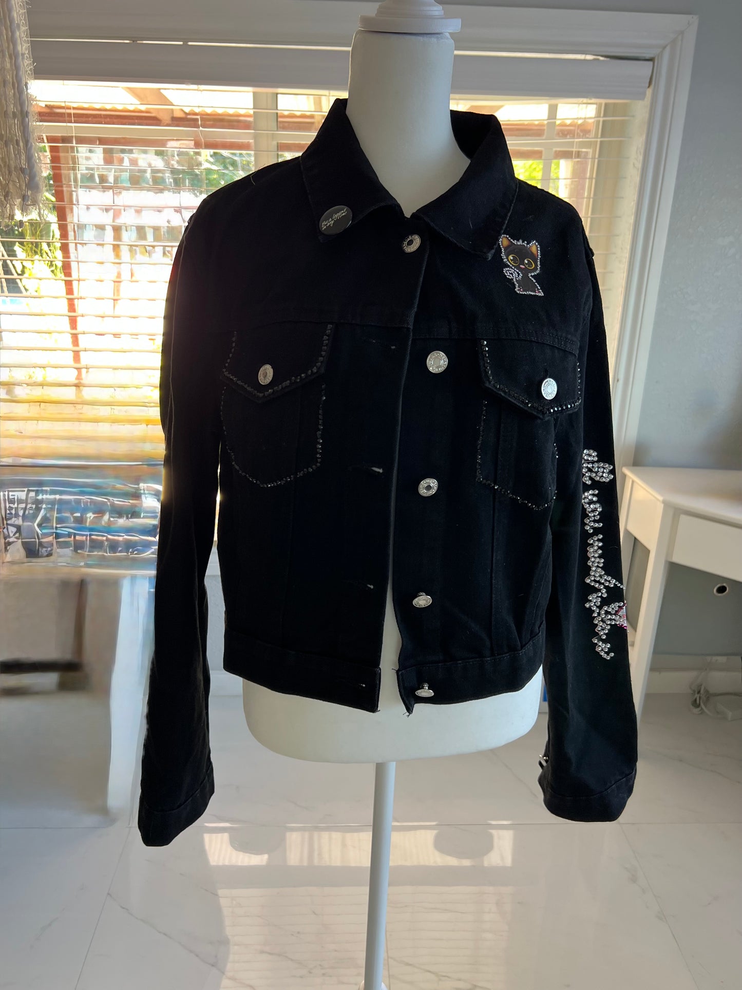 Jean Jacket with Design