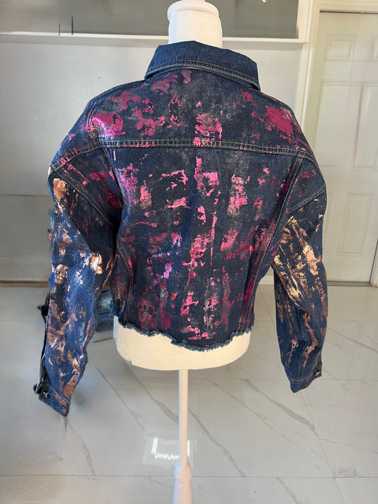 Jean Jacket with Design