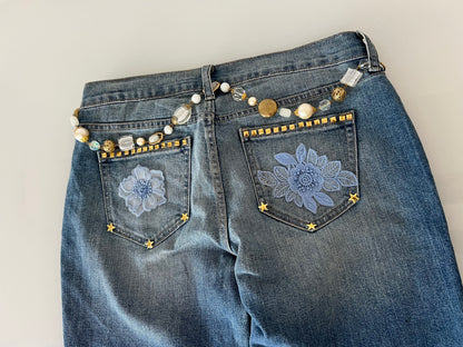 Jean Pants with design