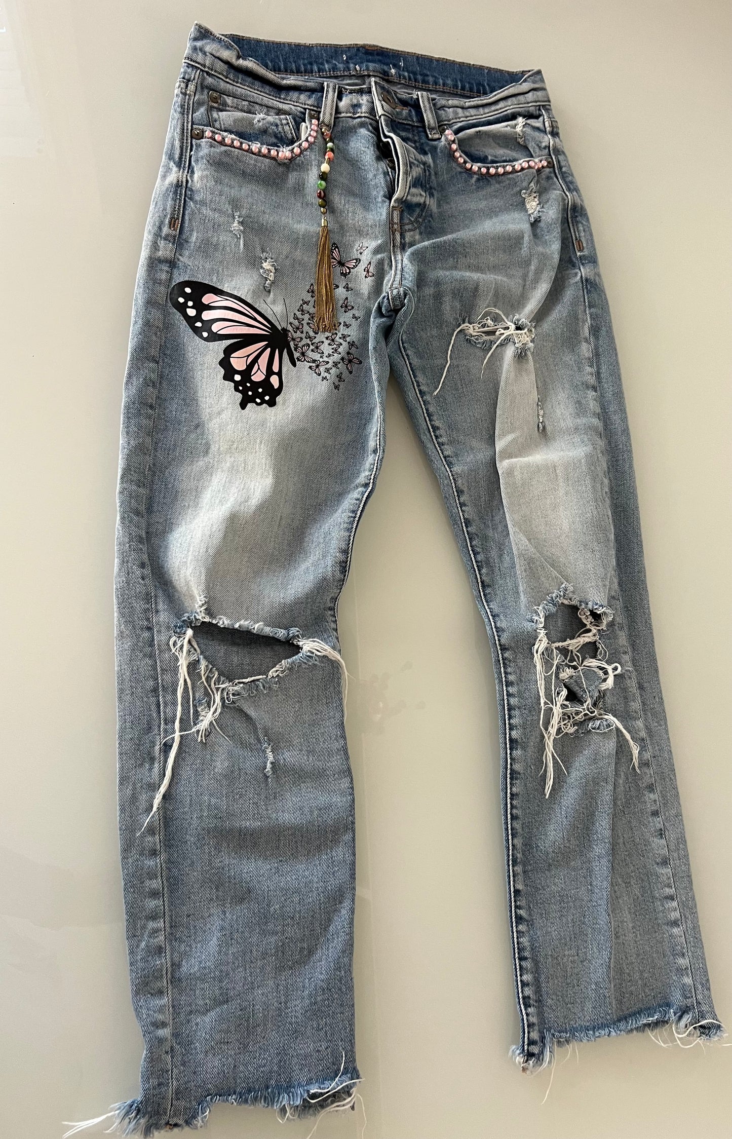 Butterfly Desing Jeans