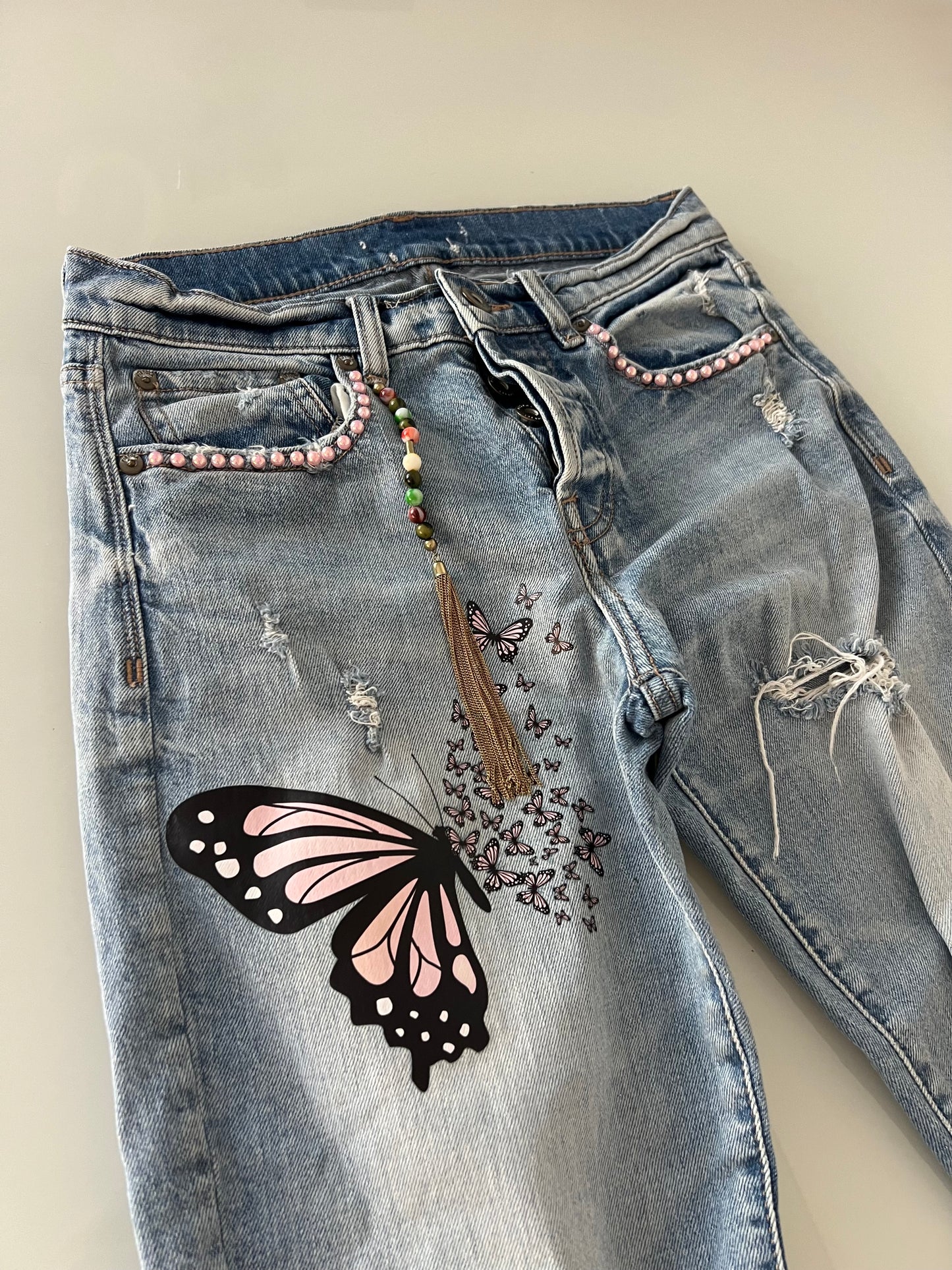 Butterfly Desing Jeans