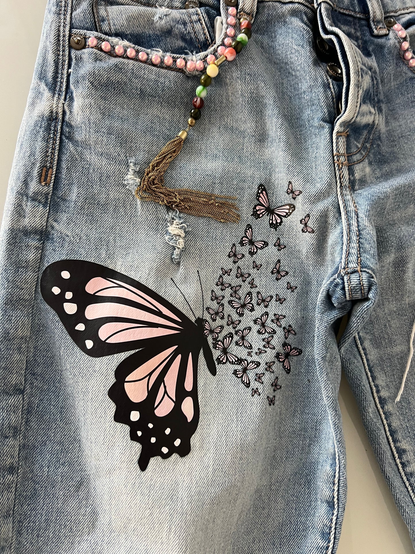 Butterfly Desing Jeans