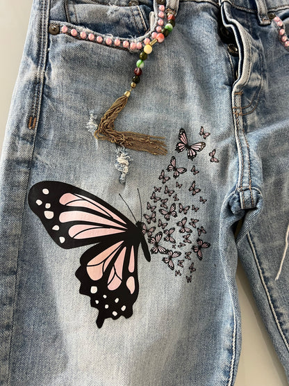 Butterfly Desing Jeans