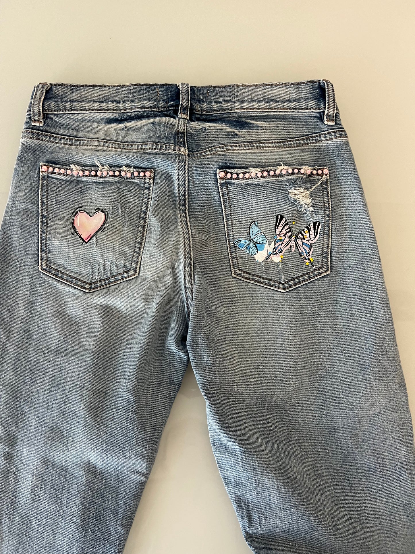 Butterfly Desing Jeans