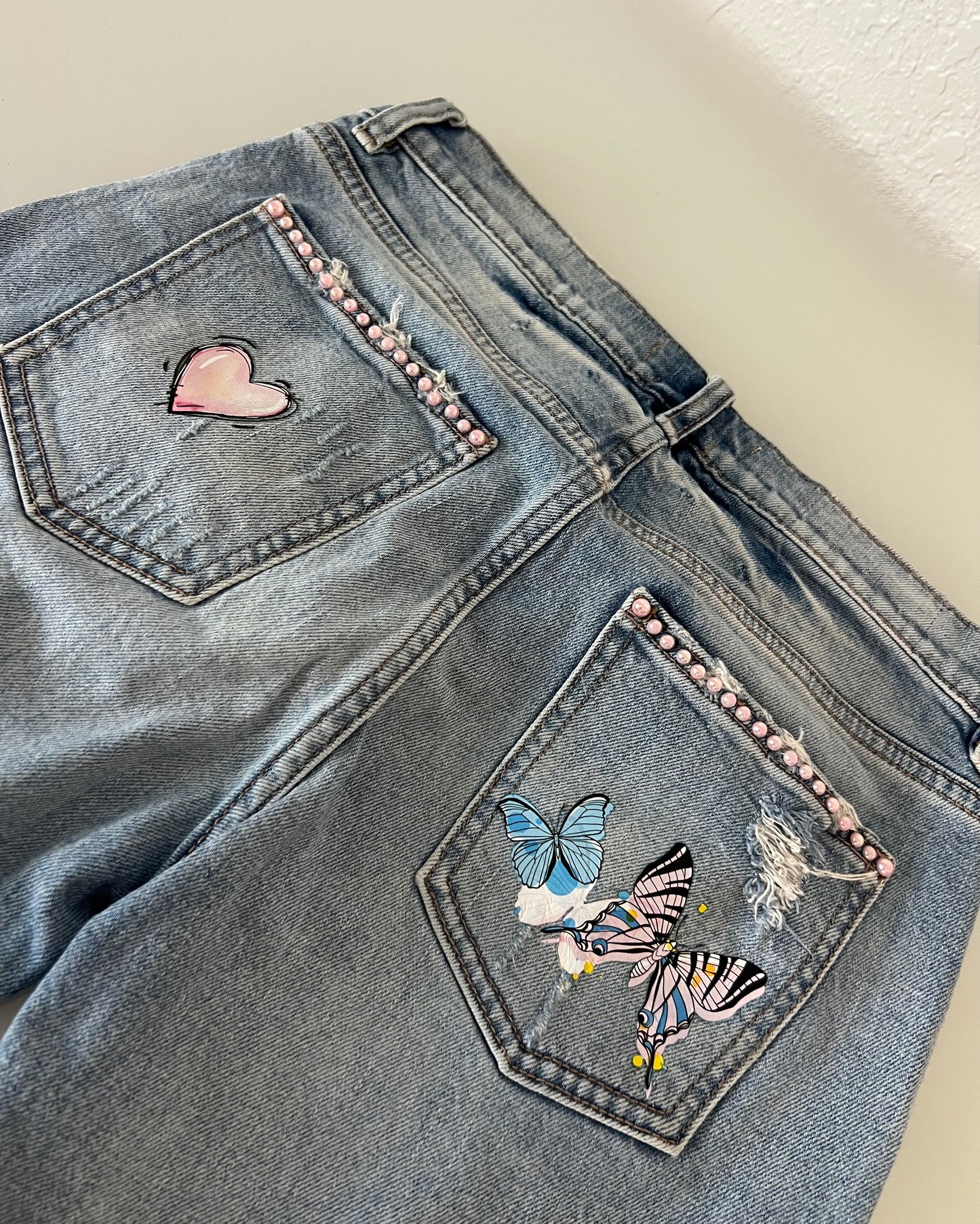 Butterfly Desing Jeans